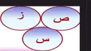 كيفية شرح مخرج طرف  اللسان باللغة الإنجليزية | مخرج حروف ص ، س ، ز