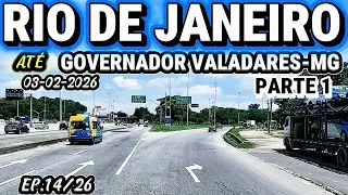 RIO DE JANEIRO X GOVERNADOR VALADARES-MG, PARTE 1 #riodejaneiro #minasgerais #governadorvaladares 