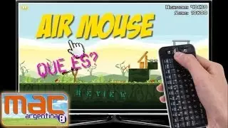 Air Mouse Wireless (Rat&oacute;n y teclado inal&aacute;mbrico con giroscopio)