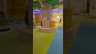 Construction site of plastic roll flooring # 