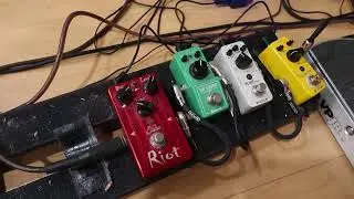 my new tone pedals order for backing and lead