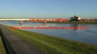De Maas - La Meuse - Hoog water - Mar&eacute;e haute - High water
