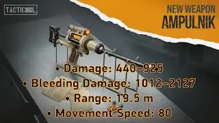 TACTICOOL 25 NEW WEAPON NEW AMPULNIK SNIPER RIFLE 🔫🎮#tacticoolgame #gameplay #panzerdog 