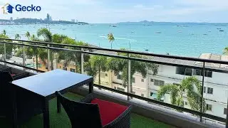 Luxury 2 Bed Beachfront Condo In Northshore On Pattaya Beach Road For Sale 16,500,000 Baht