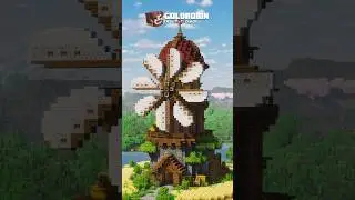 Minecraft Windmill 🏡 #minecraft #shorts
