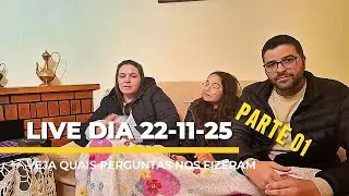 📹 Nossa PRIMEIRA LIVE 🇵🇹 #parte01 #portugal 