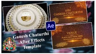 Ganesh Chaturthi Invitation Video Template for After Effects &ndash; Create a Stunning Celebration Invite!