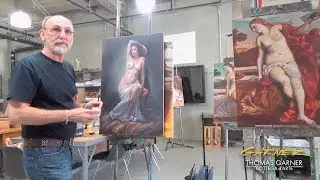 Demo (6) Final Touches- Classical Oil Painting in the Style of the Venetian Masters