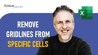 How to Remove Gridlines from Specific Cells in Excel | Remove Gridlines from Selected Cells in Excel