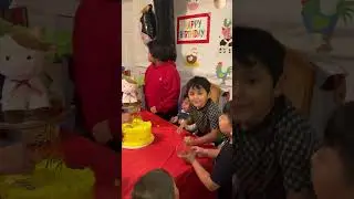 Cumplea&ntilde;os de chris su primer a&ntilde;ito ❤️❤️