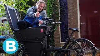 Deze kleine elektrische bakfiets rijdt heerlijk