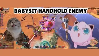 Melee Comp Heavy Mace vs Double Kiting Handhold Zerg | small scale albion online [walking da pov]