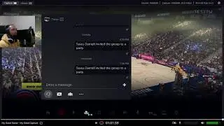 Effischneider Streams Basketball Action with His Quirky Bearded Look!