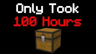 The Cost of 1 Chest in Minecraft's H̶a̶r̶d̶e̶s̶t̶ Mod