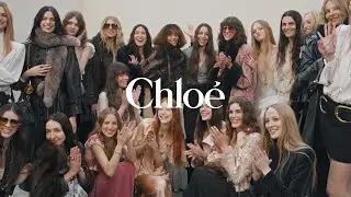 Backstage at the Chlo&eacute; Winter 2025 Show