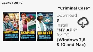 Criminal Case: How To Download And Install Criminal Case For PC (Windows And Mac)