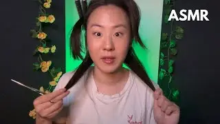 Je me coupe les cheveux ASMR Français