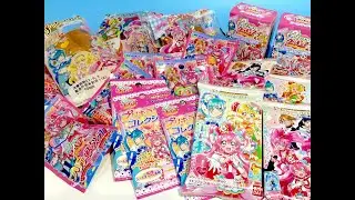 プリキュア　ウエハース　１００均　シール　スタンプ　パン