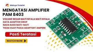 Overcoming the problem of the PAM 8403 amplifier, the volume is high, it turns on and off, and th...