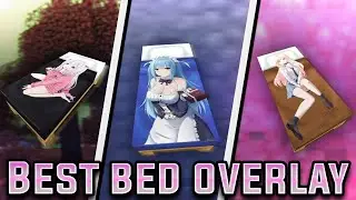 Best Anime Bed Overlay for Minecraft Bedrock 1.21+ | Custom Waifu Texture Pack for Bedwars & More!