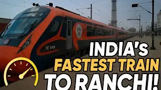 Feel the Future of Rail Howrah&ndash;Ranchi Vande Bharat Express Experience! The desi bullet train arrived