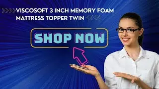 Best ViscoSoft 3 Inch Memory Foam Mattress Topper Twin   Select High Density Ventilated Mattress Pad