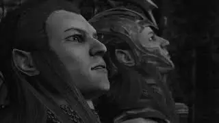 The Lord of the Rings War in the North All Cutscenes in Black & White