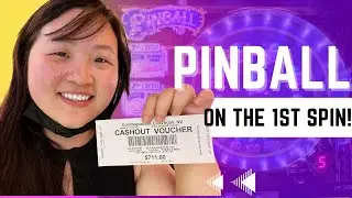 I Hit Pinball on the First Spin!