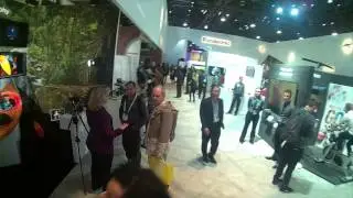 CES 2015 Flixel in the Panasonic Booth
