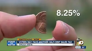Chula Vista voters may face another half-cent sales tax
