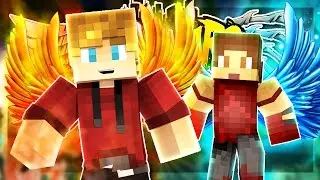 WE HAVE WINGS?! | Minecraft HeroWars Prison w/JAYG3R #4 (*New* Custom Prison Server)