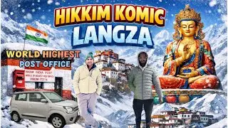 Full Snow Spiti | Rangrik | Kaza via Hikkim Komic Langza | World Highest Post Office @LATHWALRIDER 