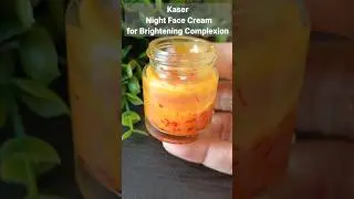 Kesar Night Cream For Brighten Complextion ||amazing natural glow ||#shorts #viral #beauty #cream