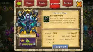 Castle clash phobos talent with sunder more damage