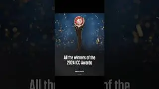 All The Winners Of The 2024 Icc Awards 🥶🔥