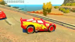 Nursery Rhymes Disney cars Mia and Tia Lightning McQueen Drift Track Children s Songs Nursery Rhymes
