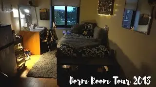 COLLEGE DORM ROOM TOUR | University of Michigan | Couzens Hall Single Dorm | KoriMaria