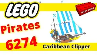 LEGO Lata 80 | 6274 Pirates | Caribbean Clipper | Wideoprezentacja | LUCKY BRICK Sklep z Klockami