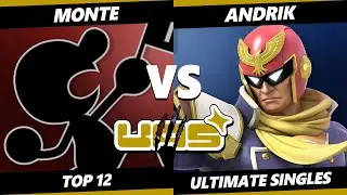UAS: Finale - Monte (Game & Watch) Vs. Andrik (Captain Falcon) Smash Ultimate - SSBU