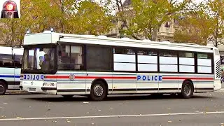 Voitures de Police Nationale Compilation // Paris Police Cars Responding Lights and Sirens