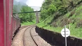 Passing through Dent & Rise Hill Tunnel (Unused Clip)