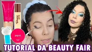 TUTORIAL DA MAQUIAGEM QUE USEI NA BEAUTY FAIR 2025