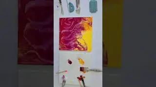 ACRYLIC Scratching Techniques using catalyst wedges #Shorts