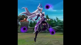 Syndra Idle Animation Update (Visual Update mockup) #wildrift #3danimation #lol #syndra