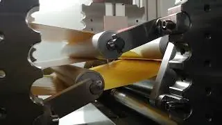 Rotary die cut masking tape