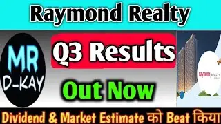 Raymond Realty Q3 Results 2026 | Raymond Realty Share Latest News | Raymond Share Latest News