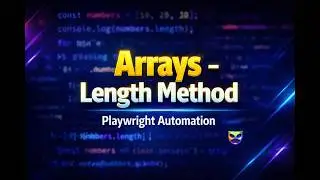 Array Length in TypeScript | Playwright Automation Series