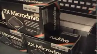 Коллекция Sinclair ZX Spectrum и периферийных устройств.