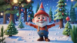 Five Frosty Gnomes Make Snow Pie | Winter Counting Song for Kids | Rhymes & Preschool Learning