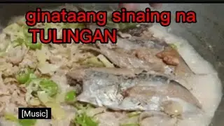 Ginataang puso Ng saging(Pakil)